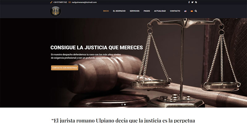 Página Web Raúl Iglesias Guimerans